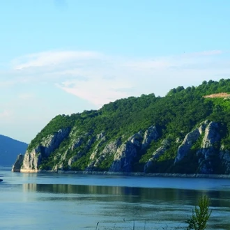 Minunea Dunarii, la intrarea in Romania