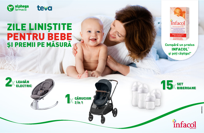 Zile liniștite pentru bebe și premii pe măsură